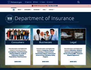insurance.delaware.gov screenshot