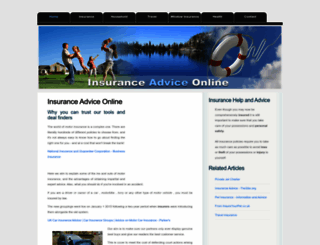 insuranceadvice.org.uk screenshot