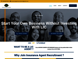 insuranceagentrecruitment.com screenshot