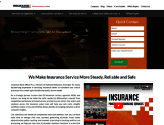 insurancebackofficepro.com screenshot