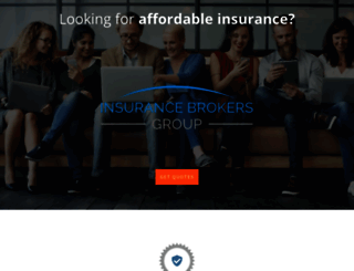 insurancebrokersgroup.com screenshot