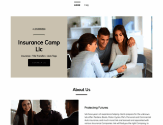 insurancecampllc.com screenshot