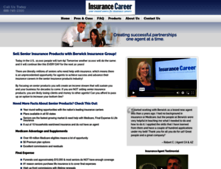 insurancecareer.com screenshot