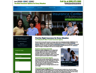 insurancecenterbaltimore.com screenshot
