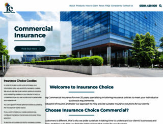 insurancechoice.co.uk screenshot