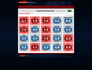 insurancedirectory.org screenshot