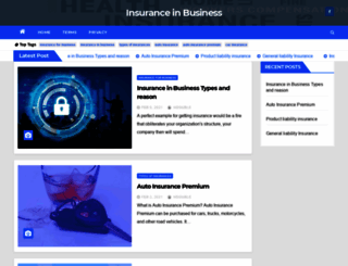 insuranceinbusiness.com screenshot