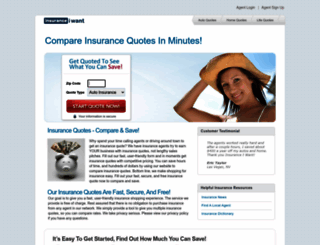 insuranceiwant.com screenshot