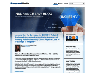 insurancelawblog.com screenshot