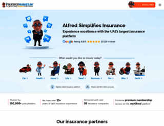 insurancemarket.ae screenshot