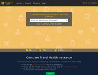 insurancepandit.com screenshot
