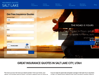 insurancequotessaltlake.com screenshot