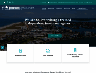 insuranceresourcesllc.com screenshot