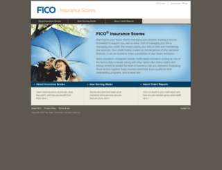 insurancescores.fico.com screenshot