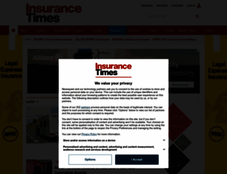 insurancetimes.co.uk screenshot