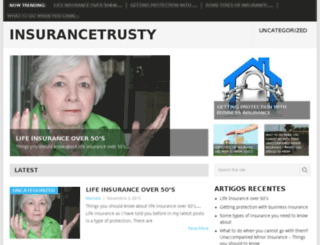 insurancetrusty.com screenshot