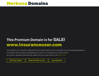insuranceuser.com screenshot