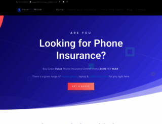 insure-your-mobile.co.uk screenshot