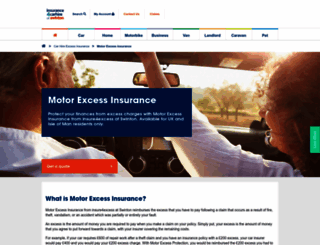 insure4excess.com screenshot