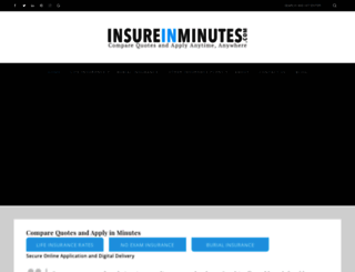 insureinminutes.com screenshot
