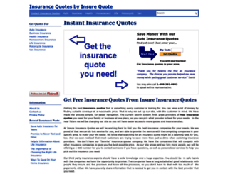 insureinsurancequotes.org screenshot
