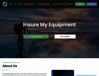 insuremyequipment.com screenshot