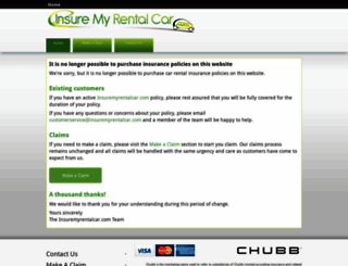 insuremyrentalcar.com screenshot