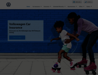 insurewithvolkswagen.co.uk screenshot