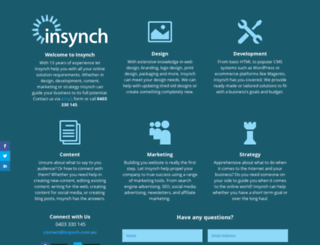 insynch.com.au screenshot