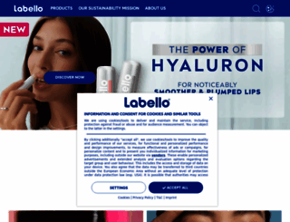int.labello.com screenshot
