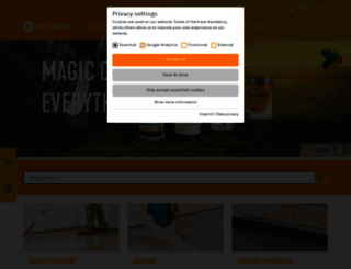 int.pallmann.net screenshot