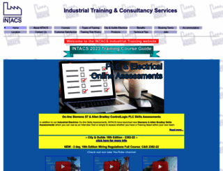 intacs-training.co.uk screenshot