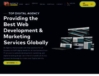 intactwebdesign.com screenshot