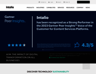 intalio.com screenshot