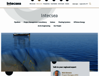 intecsea.com screenshot
