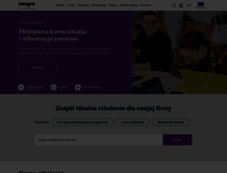 integra-szkolenia.pl screenshot