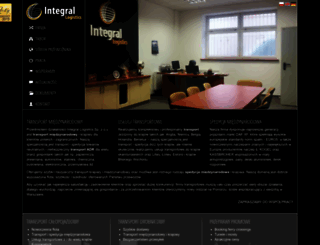 integral-logistics.pl screenshot