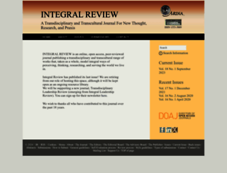 integral-review.org screenshot
