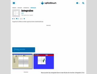 integrales.uptodown.com screenshot
