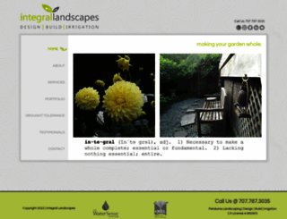integrallandscapes.com screenshot
