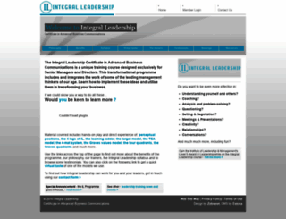 integralleadership.com screenshot