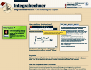 integralrechner.de screenshot