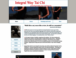 integralwaytaichi.com screenshot