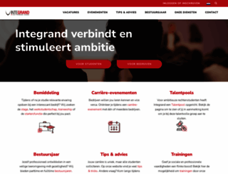 integrand.nl screenshot