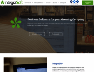 integrasoft.com screenshot