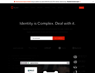 integrate-inc.auth0.com screenshot