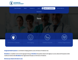 integrated-health-systems.com screenshot
