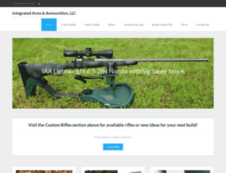 integratedarmsandammunition.com screenshot