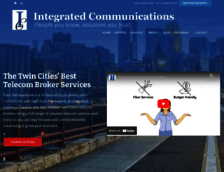integratedcom.net screenshot