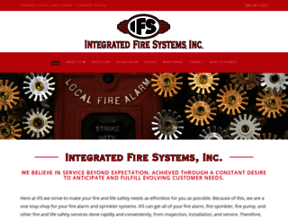 integratedfiresystems.com screenshot